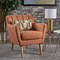 GDFStudio Madelyn Mid Century Modern Fabric Club Chair